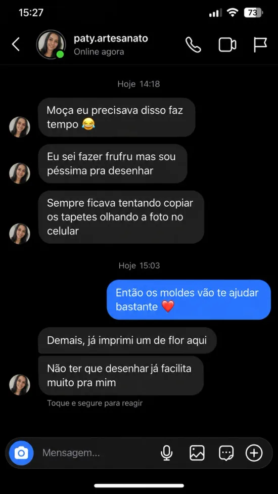 Depoimento 1 - Biblioteca Tapete Frufru